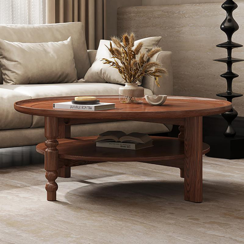 Woolcott, H 16,5 po x L 39,4 po x l 39,4 po, Brun