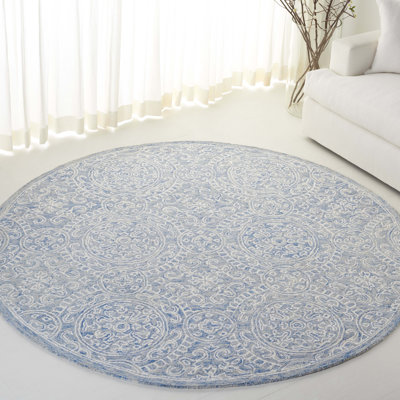 Lauren Ralph Lauren Hand Tufted Wool & Cotton Damask Rug
