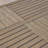  Brizio 59'' Wide Rectangular Transitional Natural Acacia Wood Dining Table with Slat Panel Top, Curved Legs & Outdoor Design-100505474