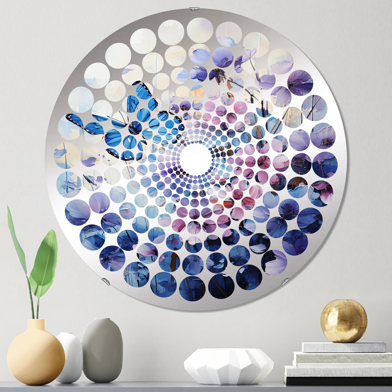 Jacqlyn Circle Mirror, 23.6" x 23.6"