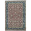 Brookhaven Oriental Area Rug in Rust/Navy