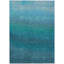 Tapis bleu sarcelle lavable à la machine intérieur / extérieur Xhevrie-853598353