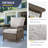 Anferney Patio Wicker Chairs Accent Chairs with Cushions (Set of 2)-97828446