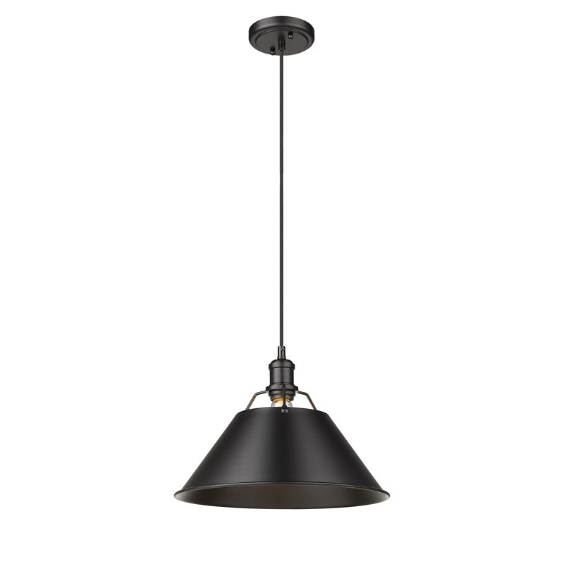 Weatherford 1 - Light Pendant, Matte Black, Matte Black, 131.5" H x 14" W x 14" D