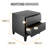 Boyd Sleep Mackay Modern Double Drawer Nightstand-1634980514