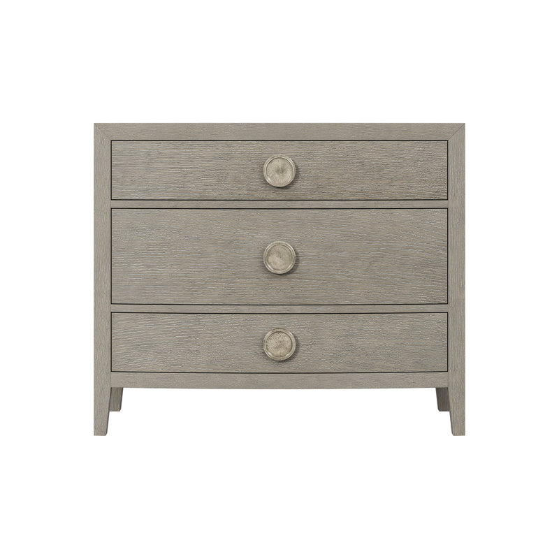 Linea 3 - Drawer Bachelor's Chest, Linea - Cerused Greige Finish