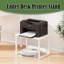 Organisateur blanc de support d'imprimante de bureau blanc pour la maison / le bureau