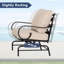 Chaises longues avec coussins Asfand