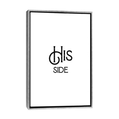 His Side-impression d’art textuel