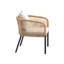 Chaises de salle à manger d'extérieur en PE avec coussins 2 pièces-1138858165
