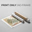 Mid Century Palm II - Impression sur toile seulement - NON CADRE-117708621