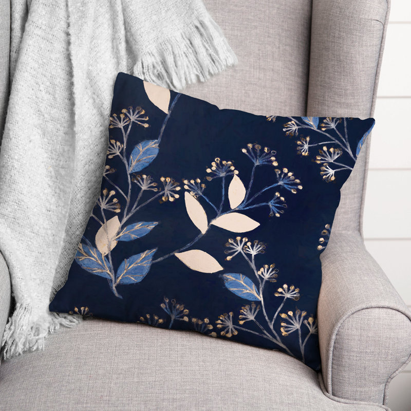 Floral Throw Pillow