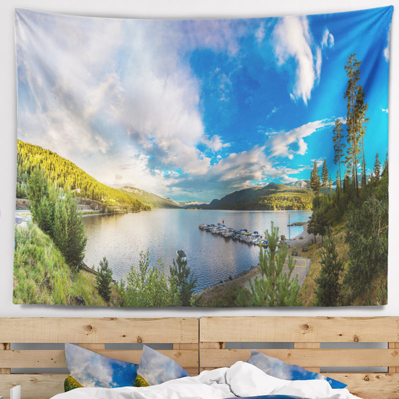 Polyester Tapestry, 78" H x 92" W