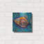 «Blue Spiral» par St. Hilaire Elizabeth, Latitude Run®, art mural en métal, 36 po x 36 po-919977102