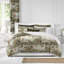 Greenwood Ivory/Red Linen Duvet Cover Set-533456988