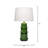 Saturn Ceramic Table Lamp with Linen Shade
