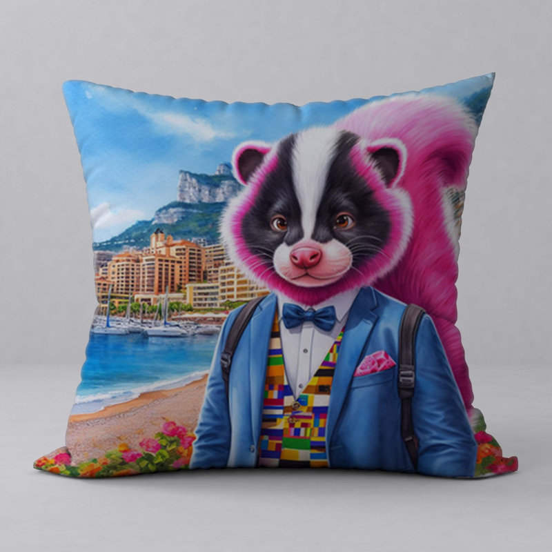 Housse et insert de coussin décoratif en polyester