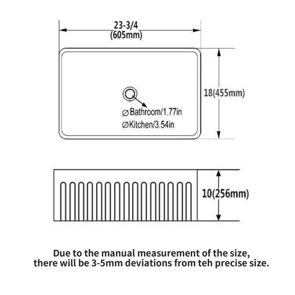 Dimensions du produit