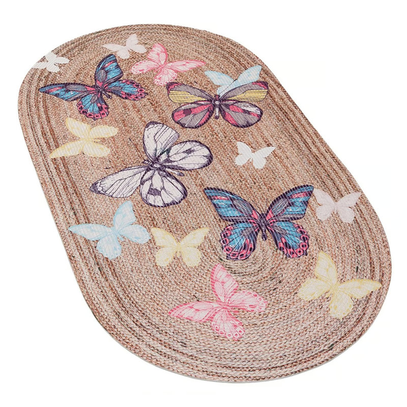 Tapis ovale Seairra, Ovale 2 pi 7 po x 4 pi 11 po