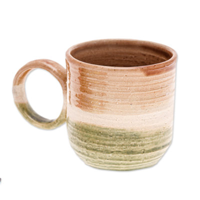 Orren Ellis Handmade Natural Energies Ceramic Mug