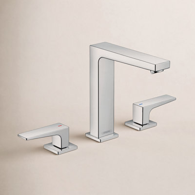 Metropol Low Flow Water Saving Widespread Bathroom Faucet