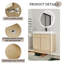 Meuble-lavabo simple 36 po avec plateau en résine
