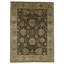 High-Quality Hand-Knotted Black And Green Area Rug