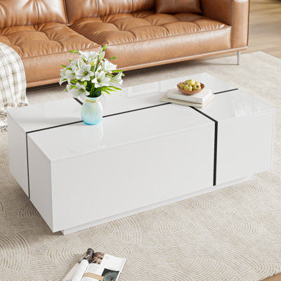 Table basse avec rangement