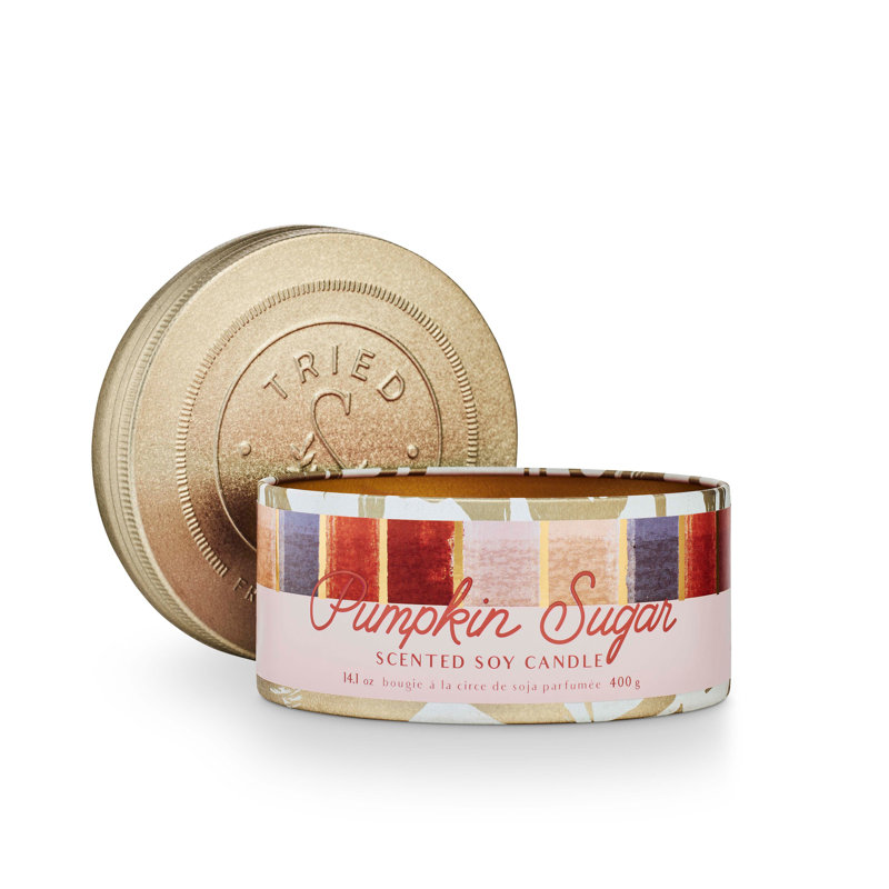 Bougie parfumée fantaisie, Grand fer-blanc