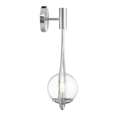 Desloge Metal Armed Sconce in Chrome