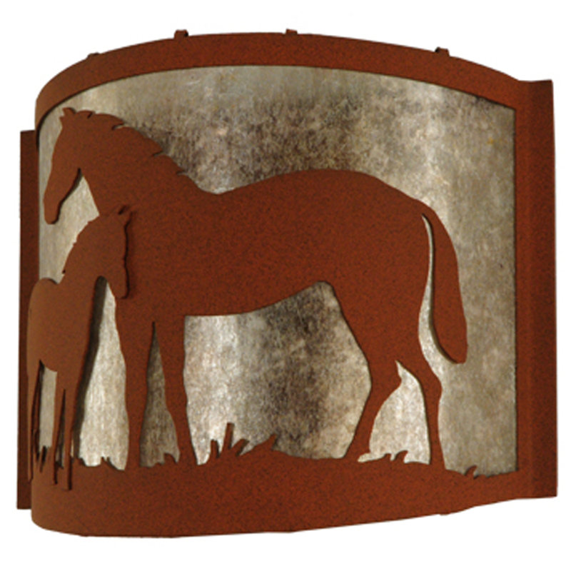 Applique murale encastrée 1 lumière Mare and Foal