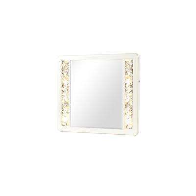Zimran Wood Flat Mirror