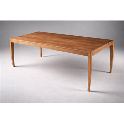 78" Dining Table Solid Wood Walnut
