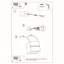 Ceramic Flush Mounted Sconce