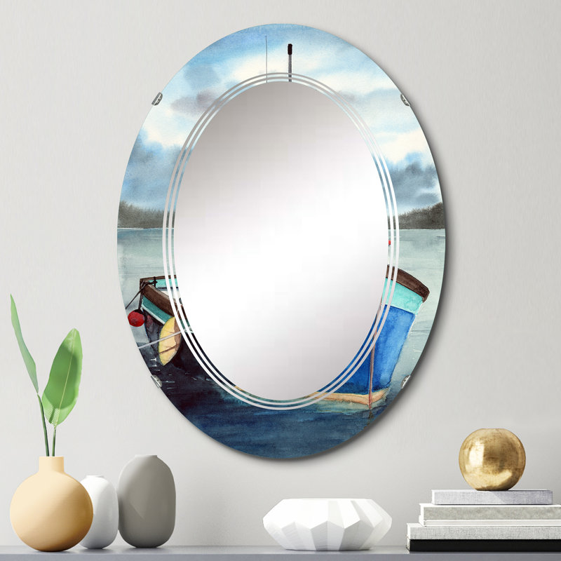 Oval Mirror, 30" x 20"