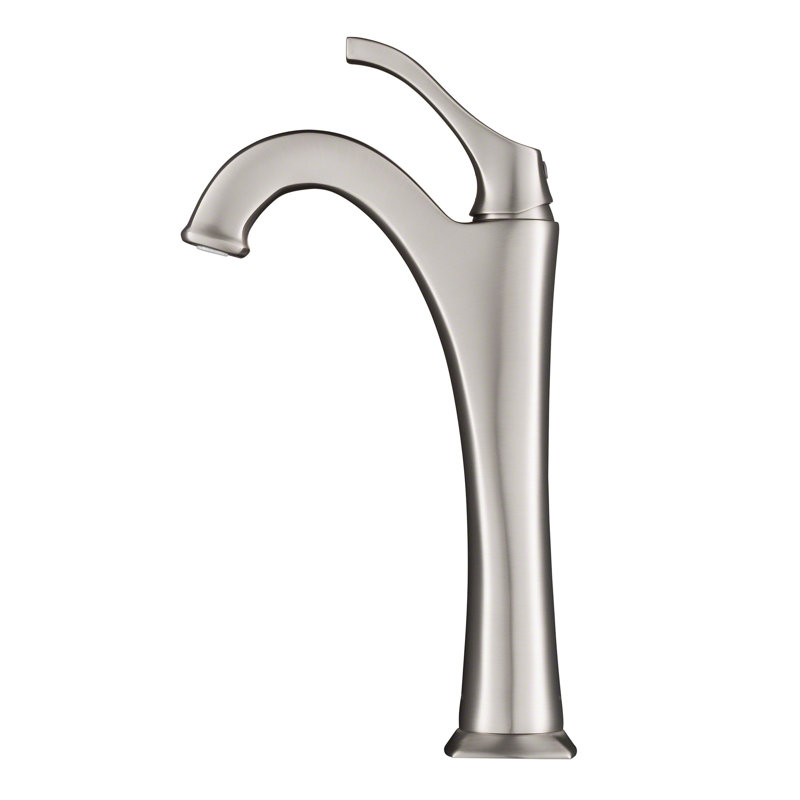 Robinet pour vasque de salle de bain avec bonde Arlo, Inox qui ne tache pas