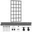 Elbdrige Sliding Door with Hardware Set ESG Glass&Aluminium-1521351418