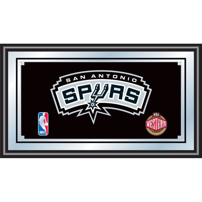 NBA-impression d’art graphique sur toile encadrée, Spurs de San Antonio