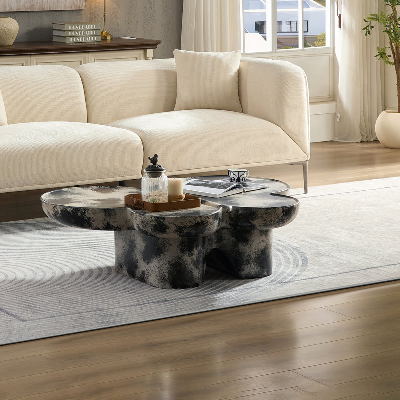 Table basse style papillon