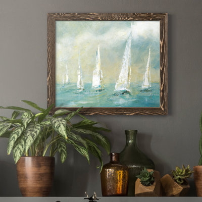 «Ocean Breeze», reproduction d'art sur toile encadrée