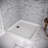Streamline 36" W x 36" D Corner Acrylic Shower Base, Drain Included