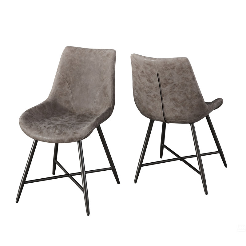 Chaise d'appoint en polyuréthane (ensemble de 2)