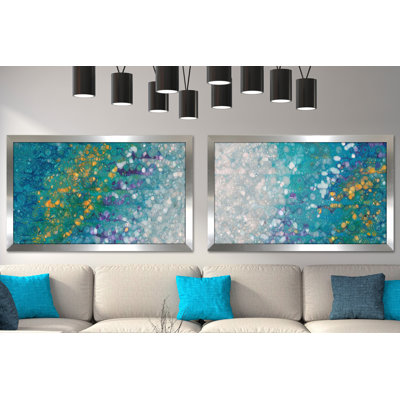 «His Ascension and Our Access Luke 24:15», reproduction d'art graphique encadrée