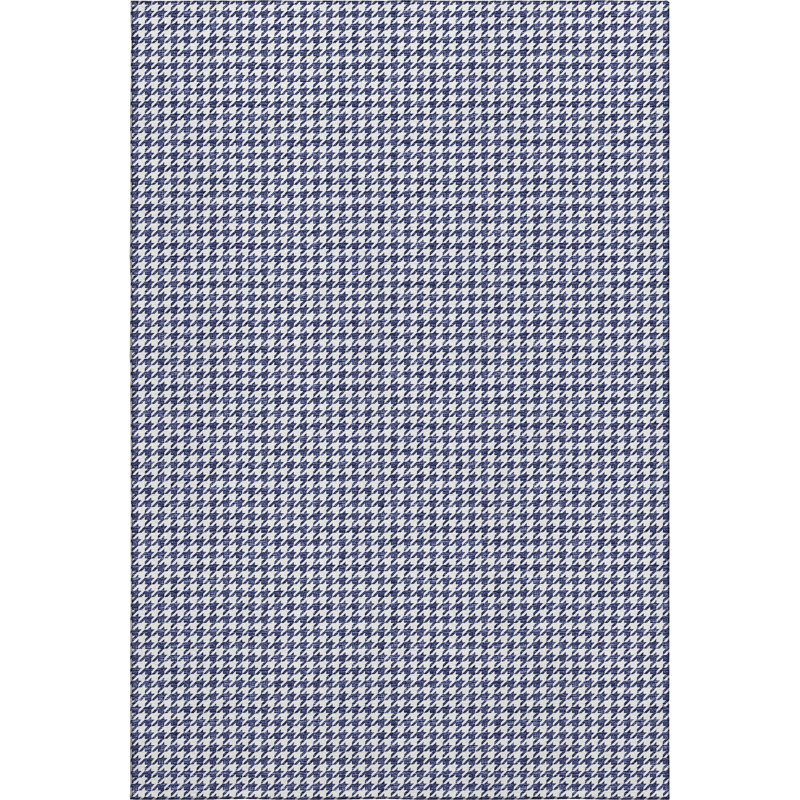 Premium Machine Washable Paullette AMF137 Navy Rug, Rectangle 9' x 12'