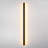 Barde Slender Sideway Outdoor Hardwired Bar Wall Sconce with LED Light Source-1665738830