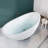 Naha Freestanding Soaking Acrylic Bathtub with Drain-95416901-95416903