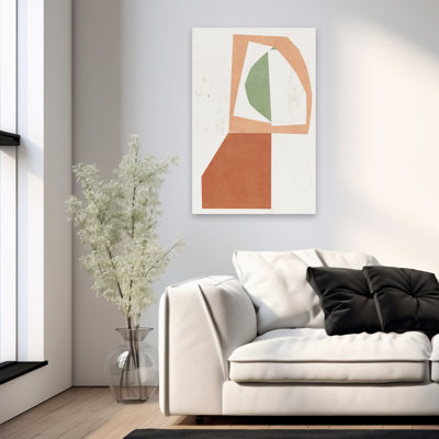Silhouette - formes géométriques abstraites, art minimaliste