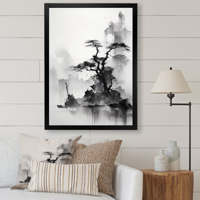 Asian Art Landscape Sumi - Art asiatique grand art mural