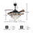Johnigan 42'' Ceiling Fan with LED Lights