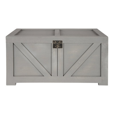 Commode d'appoint en bois massif Herrman